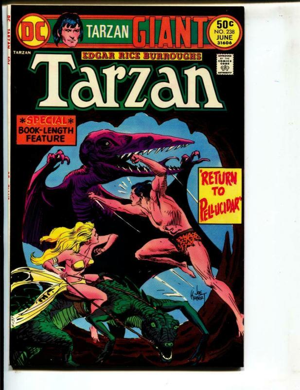 Tarzan-#238-1975-Giant Issue-DC-BRONZE-AGE-Joe Kubert-NM-