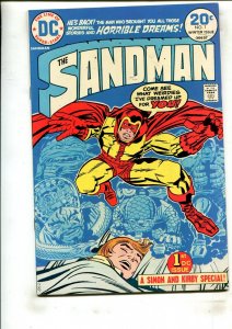 SANDMAN #1 (8.0) 1ST DC ISSUE!! 1974