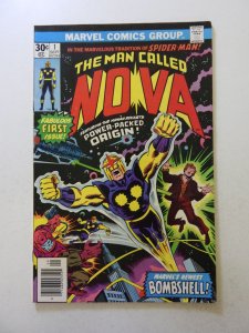 Nova #1 (1976) origin and 1st appearance of Nova VF- condition