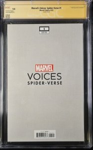 Marvel's Voice : Spider verse (2023) # 1 (CGC 9.8 SS) Signed John Giang *Variant