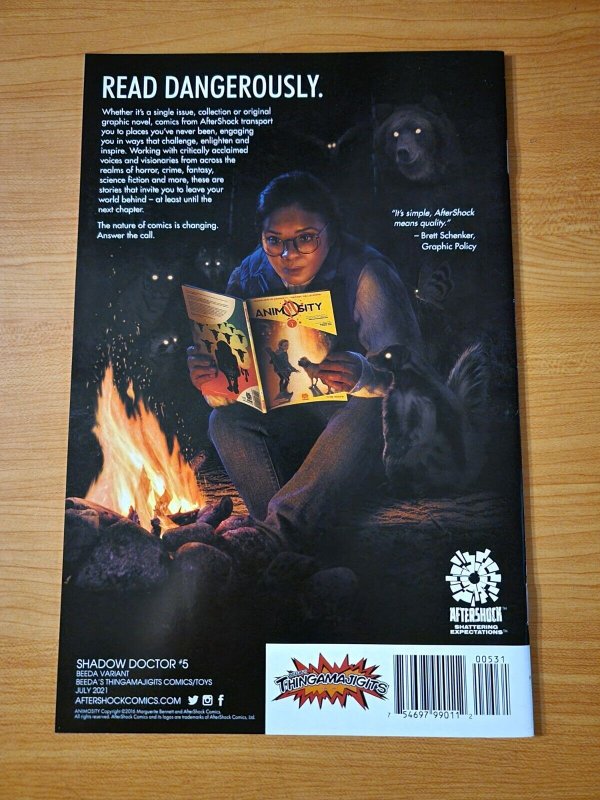 Shadow Doctor #5 Beeda's Variant ~ NEAR MINT NM ~ 2021 Aftershock Comics