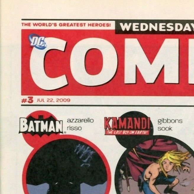 DC Wednesday Comics Weekly Newspaper #3 