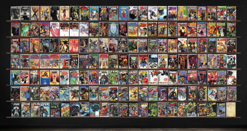 Huge Lot 160+ Comics with Generation X, Jla, The Uncanny X-Men & More!