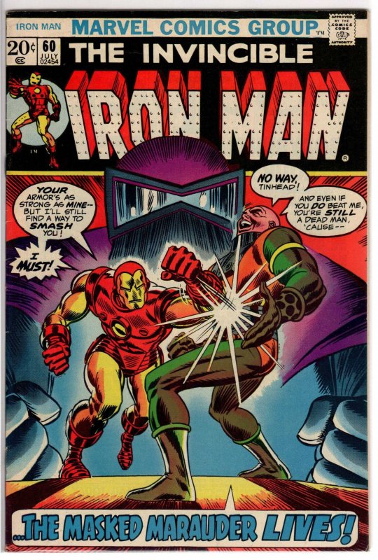 Iron Man #60 (1973) 7.0 FN/VF