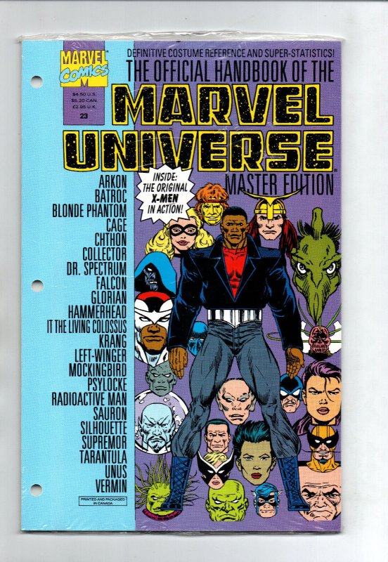Official Handbook of the Marvel Universe Master Edition #23 - 1992 - (-NM)