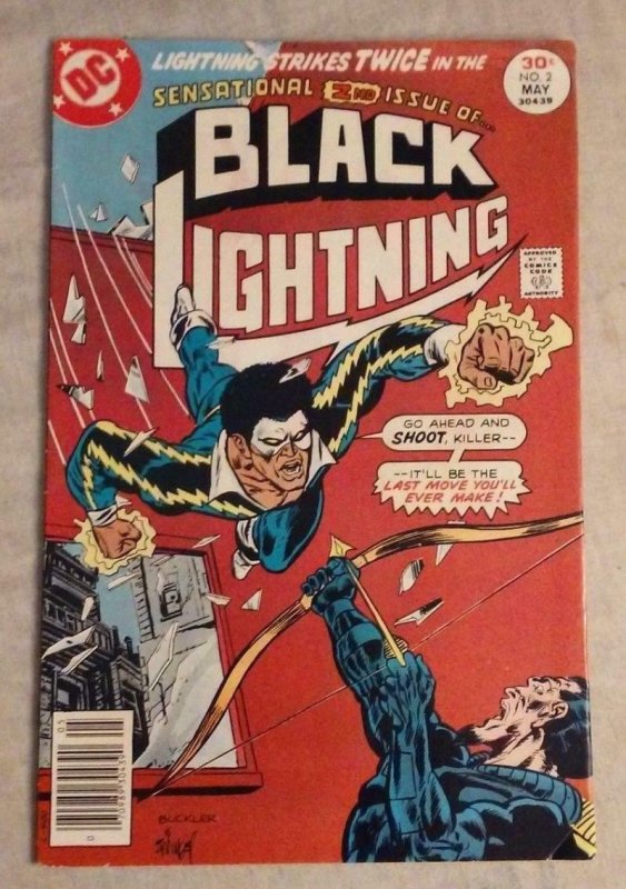 BLACK LIGHTNING #2, FN/VF, Bronze age, 1977, more DC in store