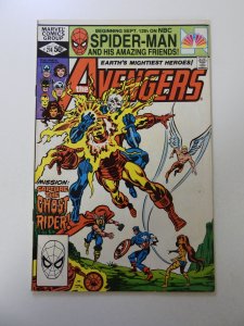 The Avengers #214 (1981) FN+ condition store stamp back cover
