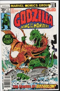 Godzilla #4 (1977) Godzilla