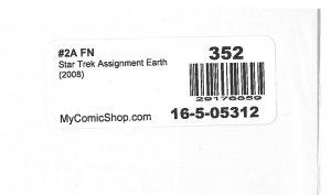 Star Trek Assignment Earth (2008) #2 FN