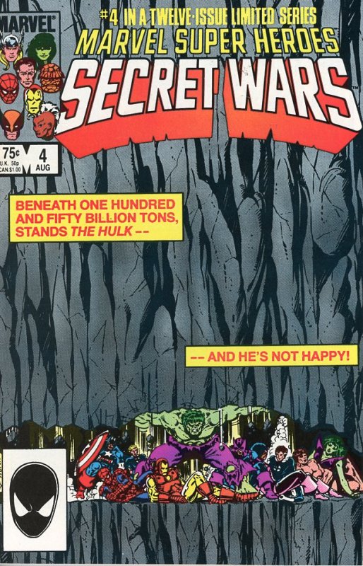 Marvel Super Heroes Secret War 4  9.0 (our highest grade)