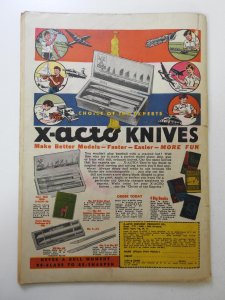 Captain Midnight #35 (1945) PR Condition 2 half pages cut out both effect story