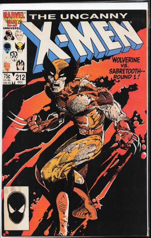 The Uncanny X-Men #212 (1986) X-Men