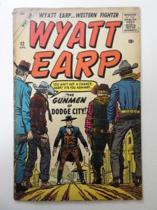 Wyatt Earp #22  (1959) GD/VG Condition! Moisture damage