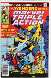 Marvel Triple Action #43 (1978) The Avengers