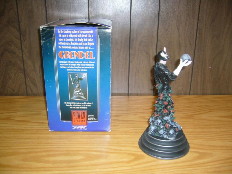 Matt Wagner's Grendel CIB porcelain statue RANDY BOWEN 1st edition in box rare