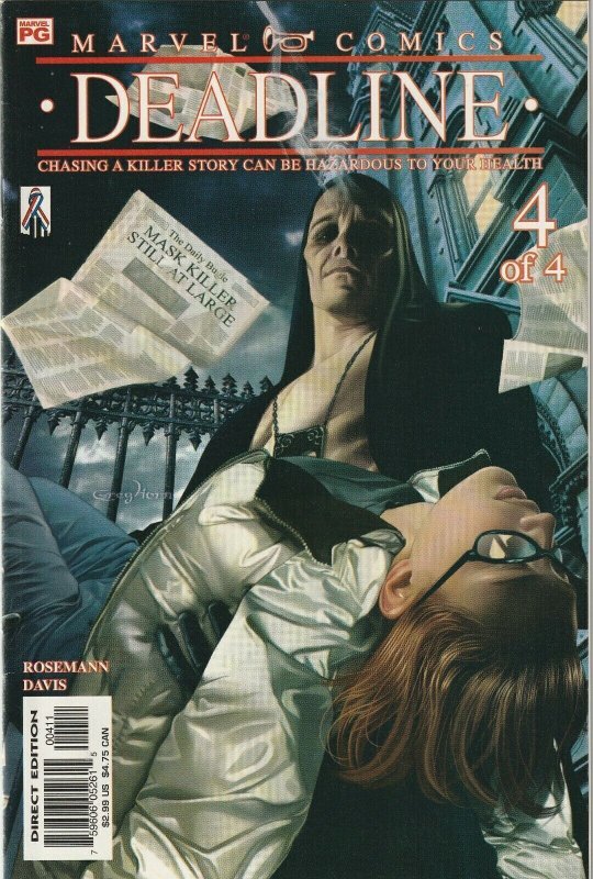 Deadline #1-4 (2002) Marvel Comics ~ Complete Set