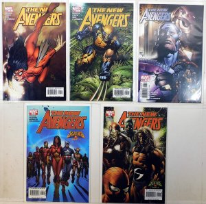 New Avengers Lot 5 #4, 5, 6, 7, 8 2005 Marvel Sentry Captain America Comics