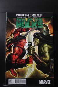 Incredible Hulk #607 Direct Edition (2010) *SIGNED*