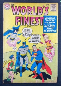 World’s Finest (1941) #113 GD- (1.8) Curt Swan Batman Superman Robin Bat-Mite