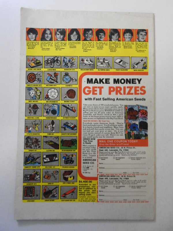 Captain America #219 (1978) VG Condition moisture stain