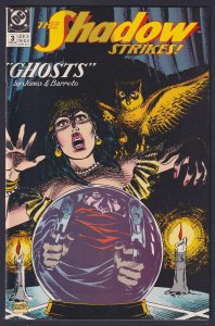 The Shadow Strikes 3 (1989) NM- 9.2 Copper Age DC Comics