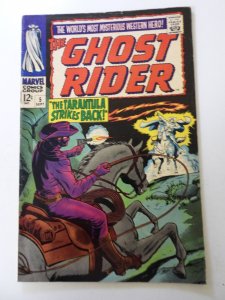 Ghost Rider #5 (1967) FN- condition price written on back cover