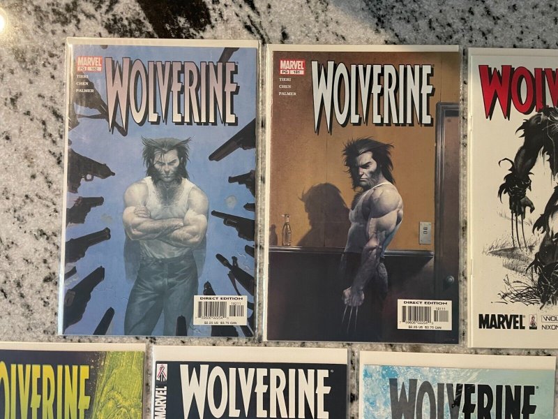 7 Wolverine Marvel Comic Books # 176 177 178 179 180 181 182 NM X-Men Storm CM16 