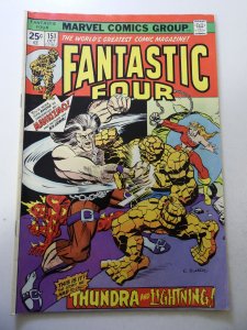 Fantastic Four #151 (1974) VG/FN Condition MVS Intact