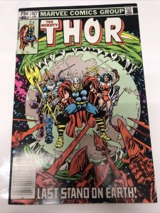 Thor (1982) # 327 (NM) Canadian Price Variant • CPV • Doug Moench • Marvel