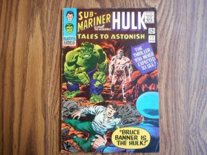 Tales To Astonish # 77  Kirby/Romita Art Hulk's Identity as Banner is Revealed