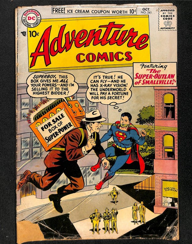 Adventure Comics #241 GD 2.0