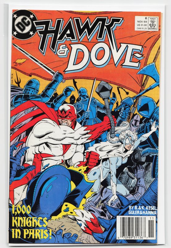 Hawk and Dove #6 (1989) Hawk & Dove