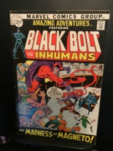 Amazing Adventures #9 (1971) Magneto vs. Inhumans high-grade key! VF/NM Wow!