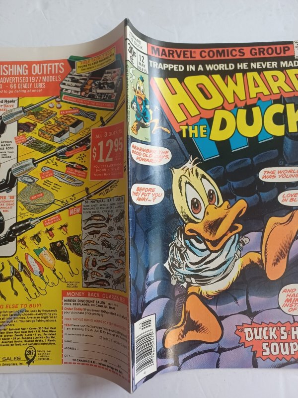 Howard The Duck #12 - 1st KISS in comcis - VF