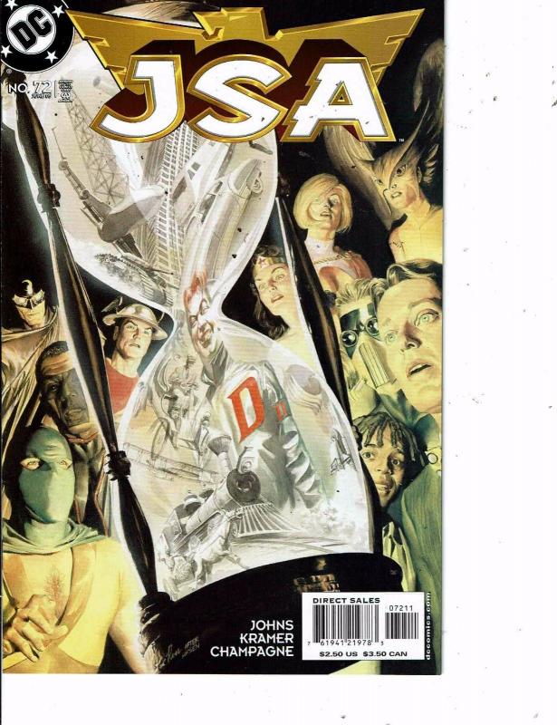 Lot Of 5 JSA DC Comic Books #71 72 73 74 75 Superman Batman LH24