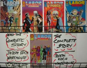 LABOR FORCE (1986 BL) 1-3 CONSUMER HEROES!!