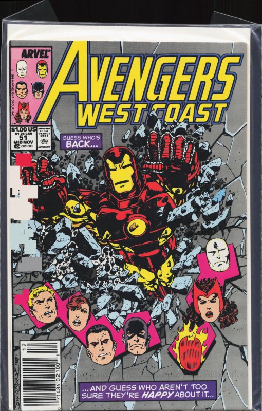 Avengers West Coast #51 (1989) West Coast Avengers / Avengers West Coast