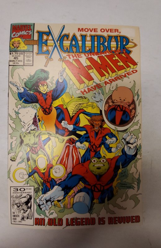 Excalibur #45 (1991) NM Marvel Comic Book J722