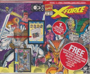 X-Force #1E VF ; Marvel | X-Force Team Card