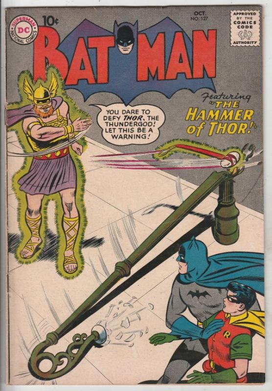 Batman #127 (Oct-59) VF+ High-Grade Batman