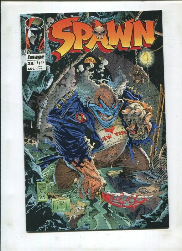 SPAWN #34 (9.2) RIPPLES!! 1995