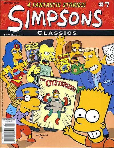 Simpsons Classics #7 (Newsstand) VF ; Bongo |