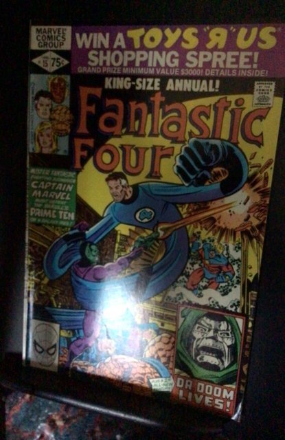 Fantastic Four Annual #15 (1980)  Captain Marvel! The Skrull!  Doom back up! NM-