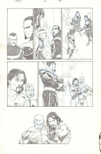 Secret Wars #2 p.19 - Doctor Strange & Mister Sinister - 2015 art by Esad Ribic