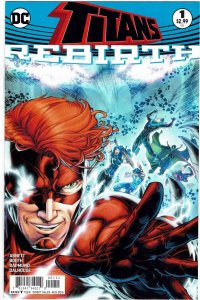 Titans: Rebirth #1 (2016) Dan Abnett Kid Flash Robin NM