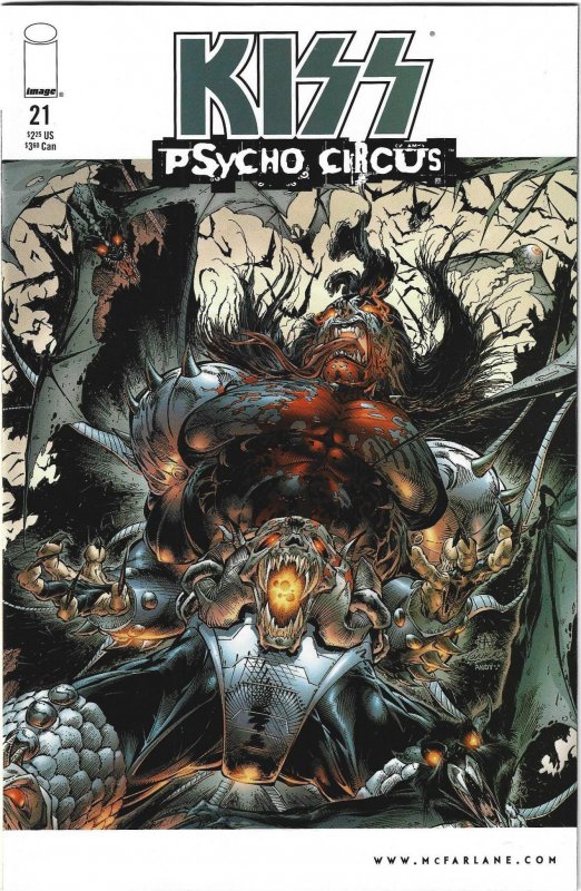 Kiss: Psycho Circus #20 through 23 (1999)