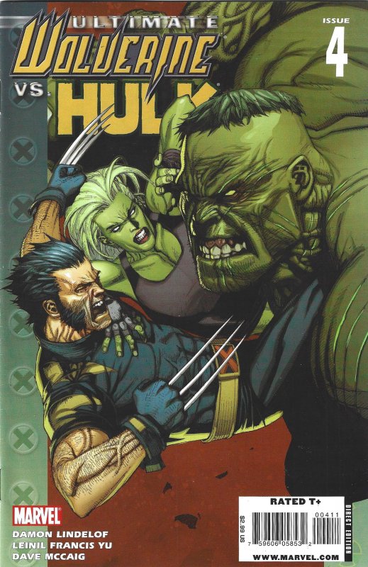 Ultimate Wolverine vs. Hulk #4 through 6 (2009) rb1