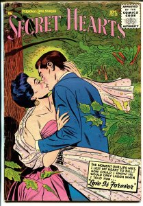 Secret Hearts #35 1956-DC-forest romance-early code issue--romance-VG/FN