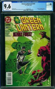 Green Lantern #54 (1994) CGC 9.6 NM+
