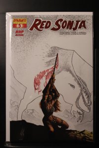 Red Sonja #5 Richard Isanove RRP Red Foil Incentive Cover (2006)
